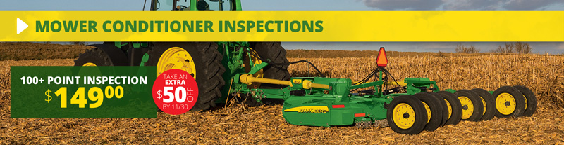 P&K Advantage Mower Conditioner Inspection
