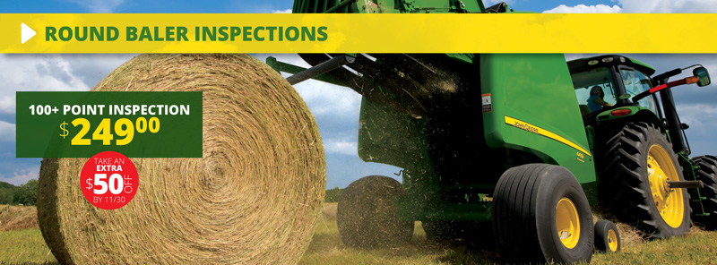 P&K Advantage Round Baler Inspections