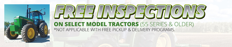 Free Tractor Inspections at P&K