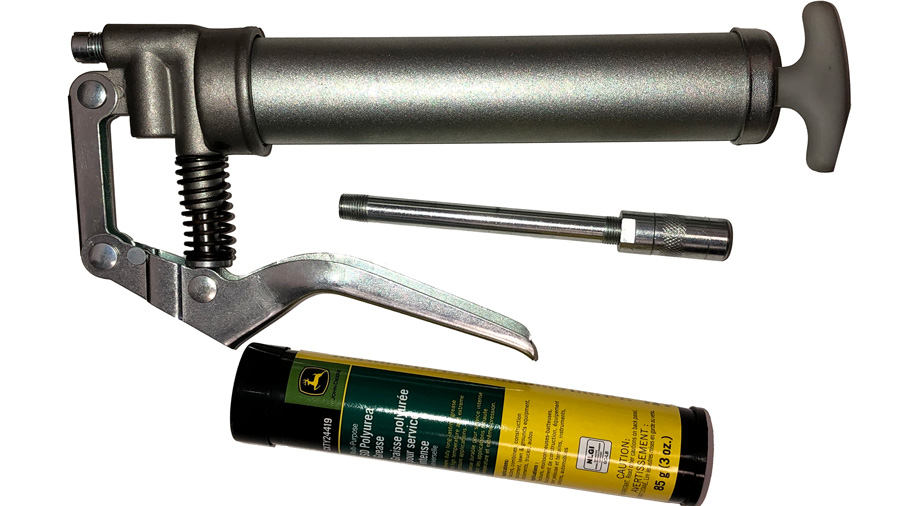 John Deere Mini Grease Gun plus 3oz cartridge