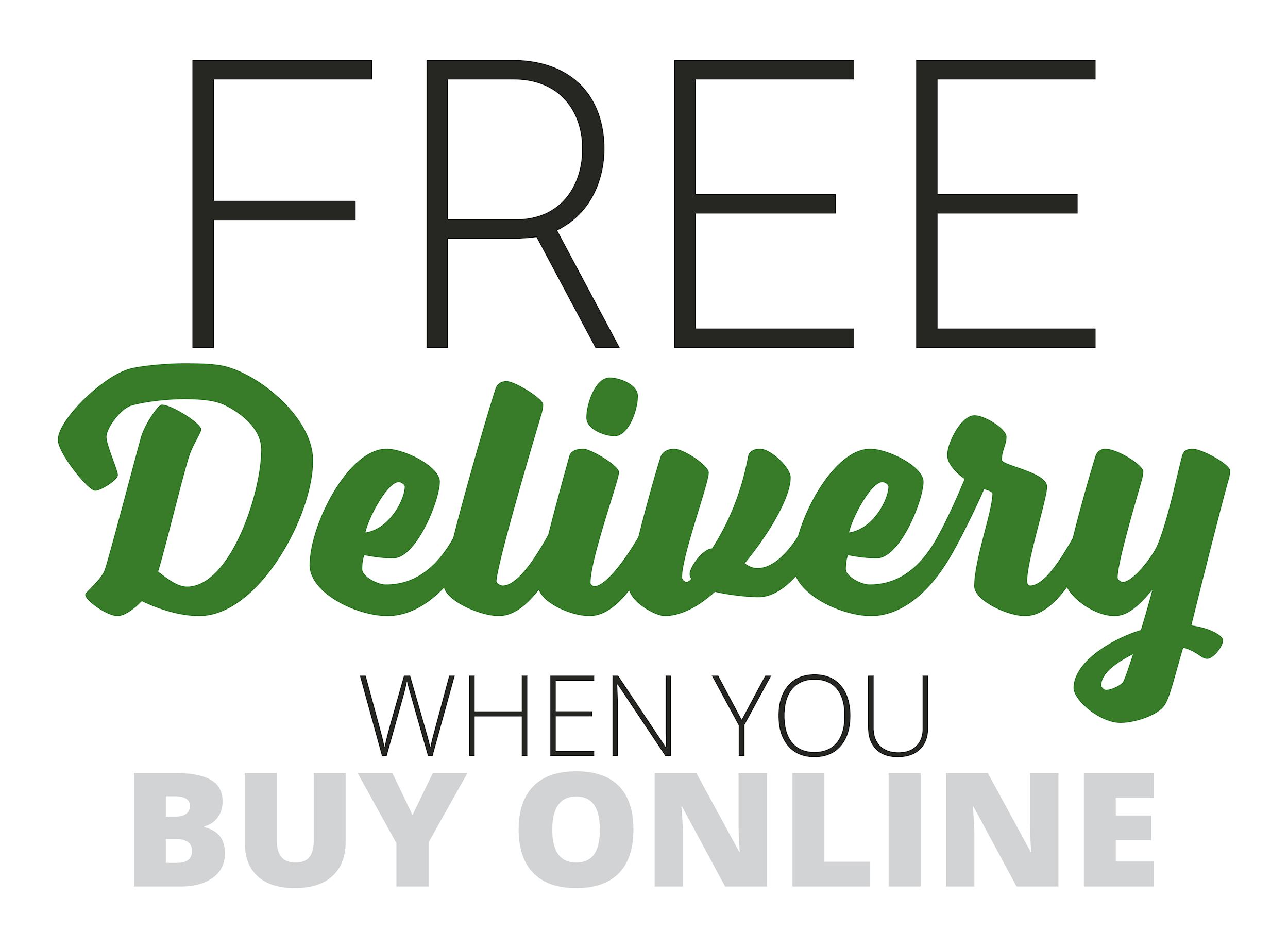 Free Delivery when you Buy Online during P&K's Black Friday Sales Event