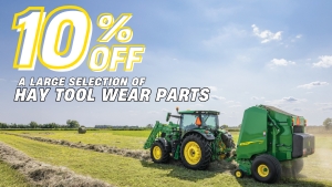 SAVE UP TO 10% on Hay Tool Wear Parts