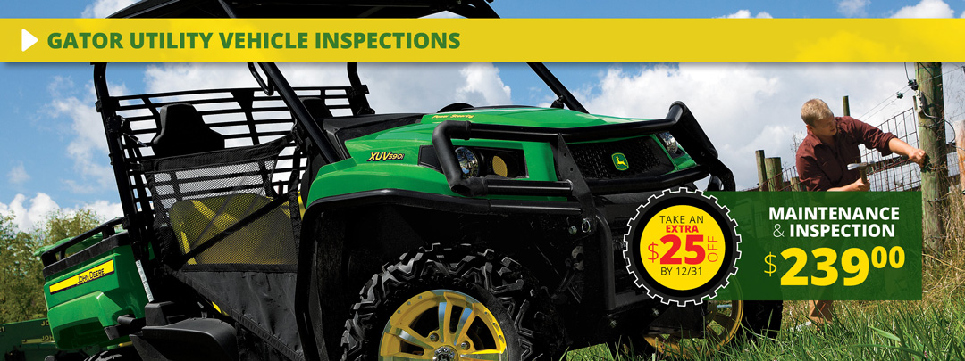 P&K Advantage Gator Utility Vehicle Inspections