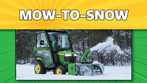 P&K Advantage- Mow to Snow Conversion Package