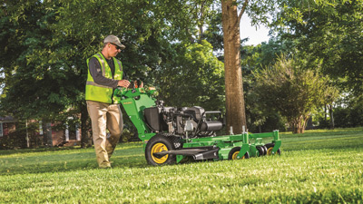 Get 0% financing for 36 months on John Deere Commercial Walk Behind Mowers