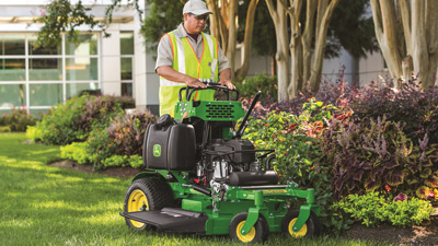Get 0% financing for 36 months on John Deere Commercial QuikTrak Mowers