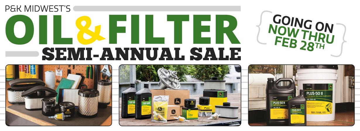 PKM Oil and Filter Sale Going On Now!