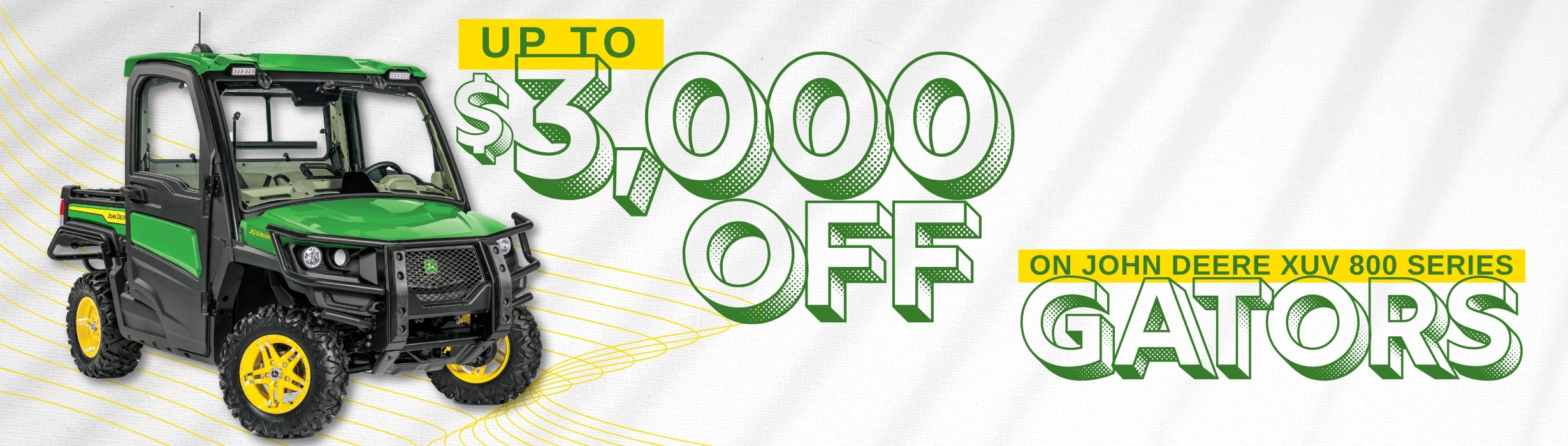Get up to $3,000 off on XUV 800 Series Gators!