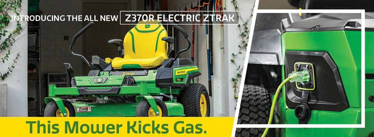 The all new Z370R Electric ZTrak Mower has arrived!!