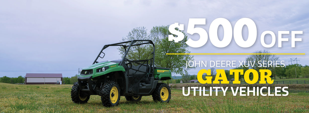 Get $500 off XUV Gators!