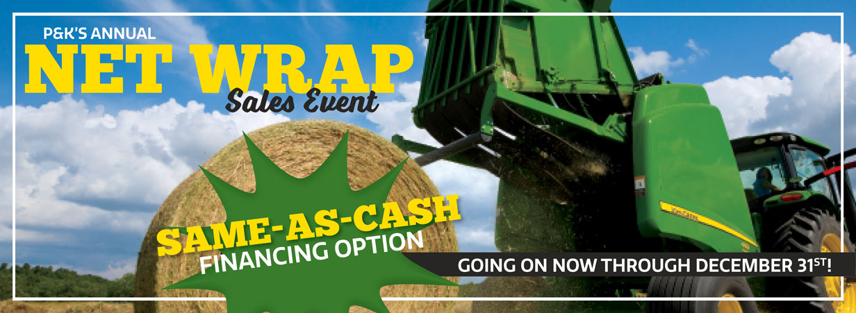 P&K's Annual Net Wrap Sales Event is GOING ON NOW! 